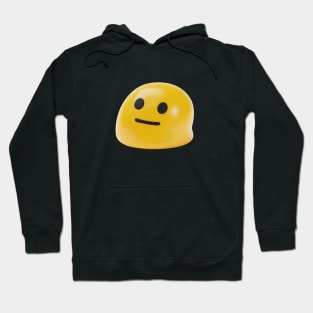 Neutral Face Emoji v2 Hoodie